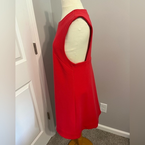 Free People Red Sleeveless Dress Sz S - Picture 2 of 6